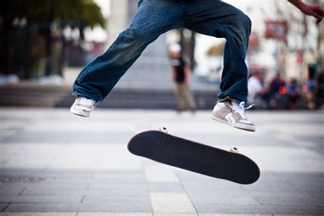 skateboard kickflip day.